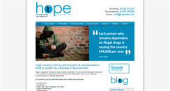 Desktop Screenshot of hopehts.com